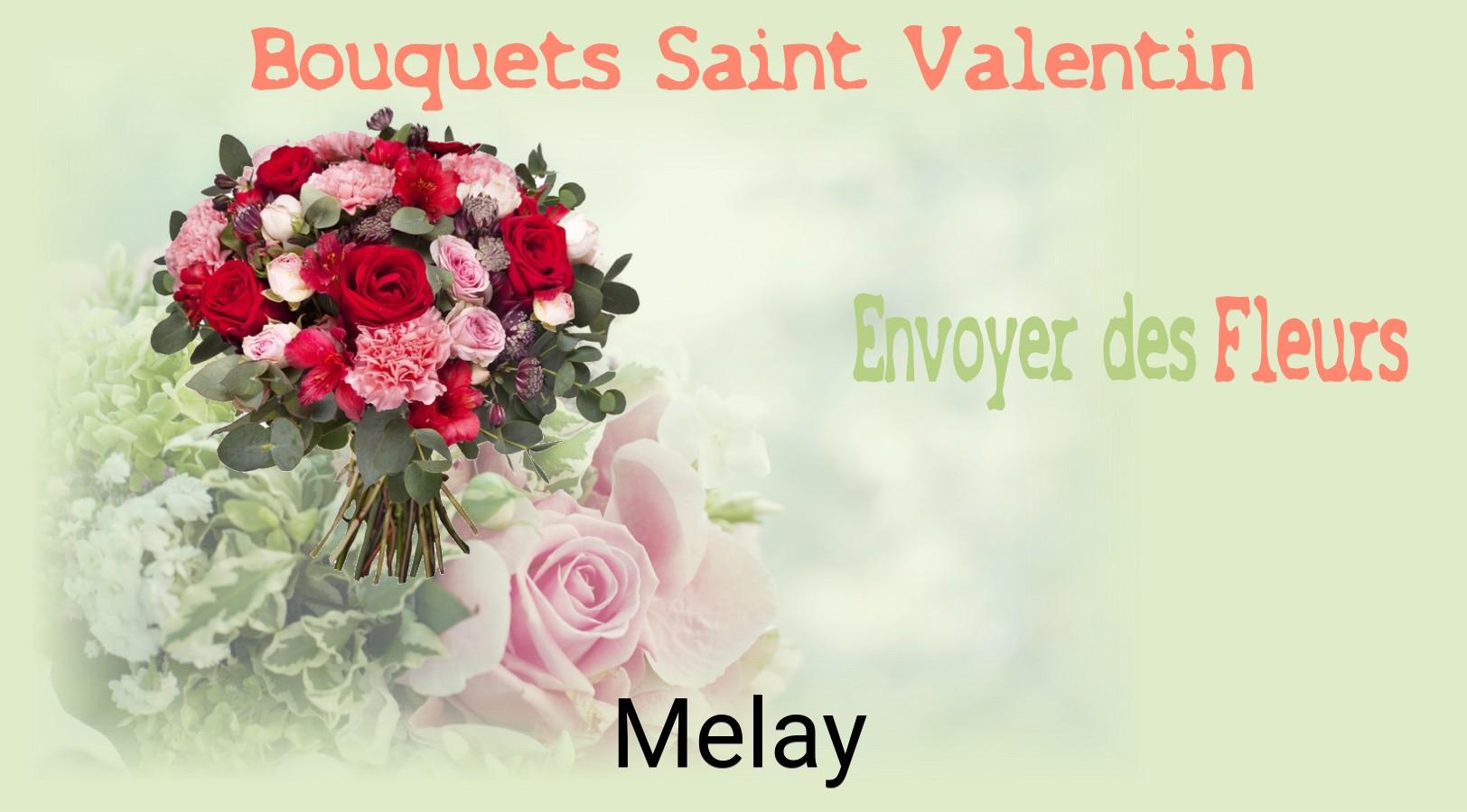 Roses de Saint-Valentin livrées à Melay